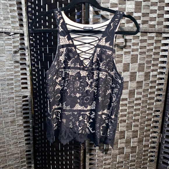 Express Lace top - Picture 1 of 5
